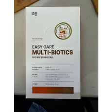 CHOGONG 朝貢 EASY CARE MULTI-BIOTICS 益生菌保健肉泥 貓犬適用, 8g, 10