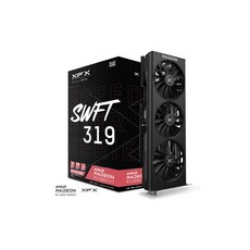 XFX Speedster SWFT AMD Radeon RX 6800 XT 3팬 블랙 중고, 6800xt