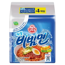 오뚜기 메밀비빔면 130g, 4개