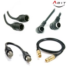 ADIT 유선 RF TV 안테나케이블 안테나선 TV선 유선케이블 동축케이블 지상파 수신, AG0009, 1개