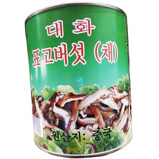 대화 채 표고버섯캔 2.8kg 6개 업소용 대용량 통조림
