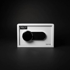 MEGA W 保險箱 家用辦公室保險櫃, 白色20ZD