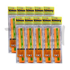 키모니 하이 소프트 레전드 오버그립 타이어 KGT138, OR (주황색), 10개