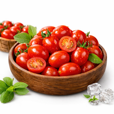 [천상의맛] 스테비아 방울토마토 초고당도 프리미엄로얄과, 1개, 스테비아 토마토 )) 500g