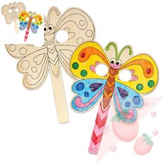 SB 가면만들기 나무가면만들기 나비 가면만들기재료