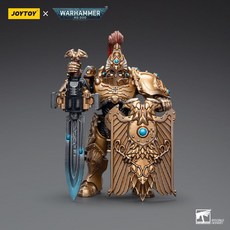 JOYTOY 워해머40K 임페리얼 가드 황제 근위대 5인 세트 가동 피규어, D. JT7813