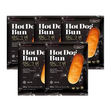 존쿡 델리미트 핫도그번 165g(3개입) x 5개, 165g