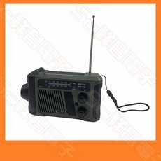 祥昌電子 太陽能防災收音機 便攜應急多功能手電筒, 1個