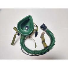 파일럿 조종사 마스크 영화드라마 촬영 소품 페이스 헬멧 모형, A모델(마이크제외), 1개