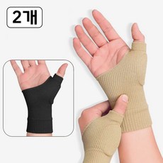 고급형 ASWEL 엄지 손목 패드 압박 보호대 손가락 아대 2P, 1세트