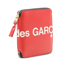 꼼 데 가르송 중고 2020's 로고 지퍼 레더 지갑