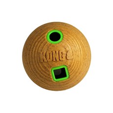 콩 KONG 강아지 노즈워크 애견 대나무 장난감 밤부볼, 1개