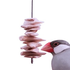 MY PET BIRD 文鳥補鈣墨魚骨迷你串 A063, 詳見包裝, 詳見包裝, A 熱賣墨魚骨迷你串