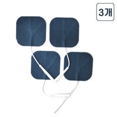 바이오프로테크 체외형 의료용 전극 저주파 패드 4p, 3개