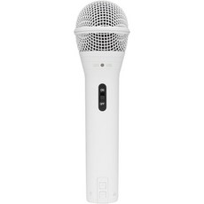 삼손 Q2U 핸드헬드 다이내믹 USB 마이크로폰 녹음 및 팟캐스팅 팩 화이트
