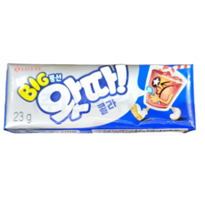 롯데제과 왓따 콜라 23g x 1개 츄잉