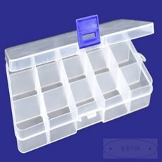 칸막이 미니 소품 정리통 칸막이소품정리함 칸막이소형 소품수납 소품박스 네일재료보관 다용도함, 15칸