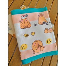 墾丁鹿境 水豚快乾巾 水豚君毛巾 環保長纖吸水快乾 不掉毛 運動毛巾 生日聖誕禮物, 1個