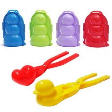 눈오리 눈사람 눈하트 눈집게 스노우볼 메이커, 눈오리(대)