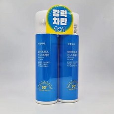 식물나라 산소수 워터프루프 선 스프레이 100m + 100ml 더블기획 (1+1) x2SET (AD), 4개