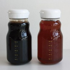 도요사사키 글라스 화이트 양념통 유리양념병 930ml 2개