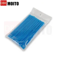 유니버설 스포크 커버 모토크로스 17CM 보호 스킨 트림 자전거, Light Blue, 1개