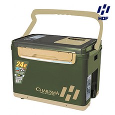 HDF 해동 카리스마 아이스박스 24L HB-238 낚시용 쿨러 24리터, 1개, 카키BR
