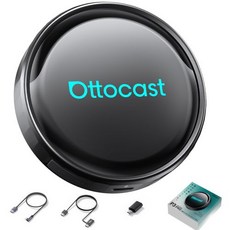 공식 오토캐스트 Ottocast OttoAibox P3 Pro 신형 AI Box Android 13 탑재 Google Play 지원 앱 자유롭게 다운로드 무선, 1GB, 상세페이지 참조