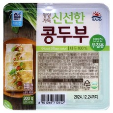 [대림] 신선한 콩두부 부침용 300g 12개