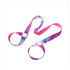 서온리 요가 매트 스트랩 웨빙끈, 1개, 레인보우