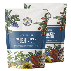 황태 가루 분말 () 러시아산, 2개, 1kg