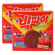 크라운 빅파이 딸기, 324g, 2개