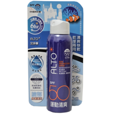 ALTO 艾多曬 SPF50防曬噴霧，運動清爽系列, 1個, 150ml