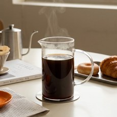 메이온 내열유리 커피서버 저그 600ml, 1개, 투명