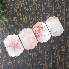 臺灣出貨 創意幼兒園許願卡吊樹卡心願卡懸掛件吊牌兒童開學祝福空白卡片紙, 花澗40張單卡, 1個