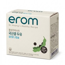 황성주국산콩검은콩고칼슘두유190ml x 100팩[30473640], 190ml, 100개