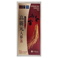 고려원 나무상자 고려인삼차50포 나무상자 목함, 1개, 50개, 3g