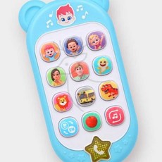 베베핀 동요 스마트폰 완구 어린이생일선물, 1개