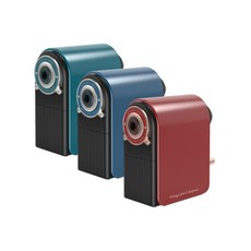 델리 7단 심조절 전문가용 빈티지 미술 연필깎이, 빈티지그린, 1개