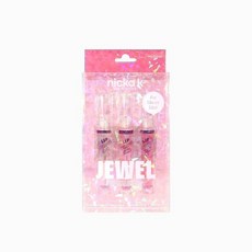 NICKA K NEW YORK Jewel 립 글로우 오일 글로시 립 매끄럽고 가벼우며 끈적이지 않음(MLGGO1 루비 로즈), MLGGO1 루비 로즈, 1