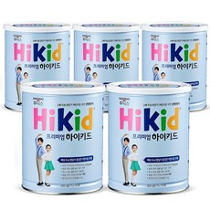 일동후디스 프리미엄 하이키드 분말영유아식, 600g, 5개