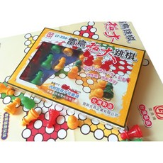 雷鳥 LT-236 超大跳棋，家庭益智遊戲首選，提升邏輯思維，安全無毒材質, 1個