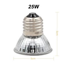 발열전구 온열 열등 220V 반려동물 열 램프 세라믹 동물 난방 전구 육추 닭 원적외선 파충류 25W 50W 75W 100W