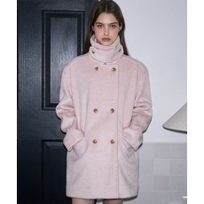 로제프란츠 ROSEFRANTZ High Neck Half Coat Pink