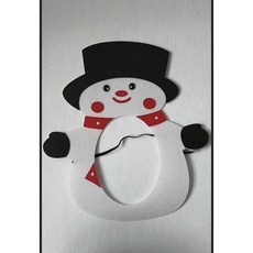 聖誕節拍照道具 頭套 面罩, 雪人⛄️,一個, 1個
