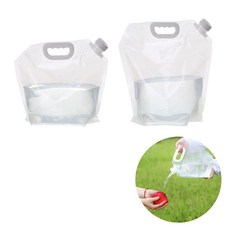 도나토르 휴대용 초경량 캠핑 비닐 물주머니, 1개, 5L