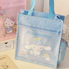 산리오 보조가방 실내화 신발주머니 시나모롤 케익커피