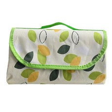 방일 푹신한 컴포블리 방수 두꺼운 피크닉매트 휴대용 접이식 캠핑러그, D