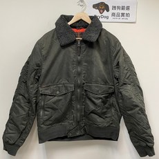 極度乾燥 Superdry Hercules 飛行夾克 MA1 水洗卡其軍綠 外套 風衣 軍裝, 水洗軍綠,L, 1個
