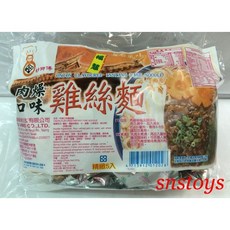SNS 古早味雞絲麵 5入懷舊零食, 1個, 當歸 口味